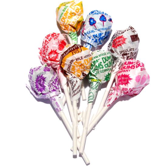 Dum dums lollipops
