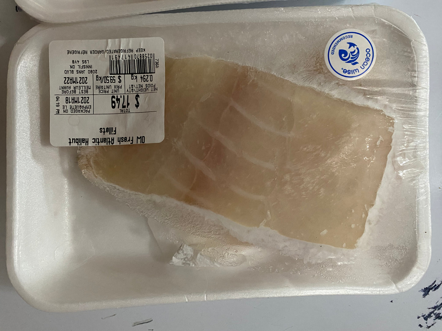 Frozen Fish- limit of one per household