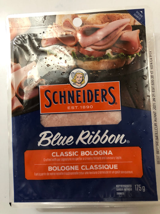 Bologna one meat item per household