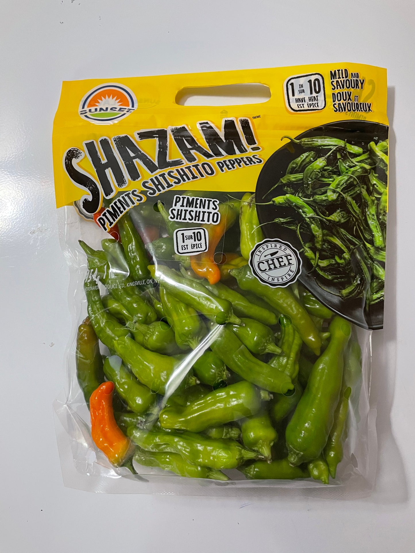 Spicy Shishito Peppers bag of 20