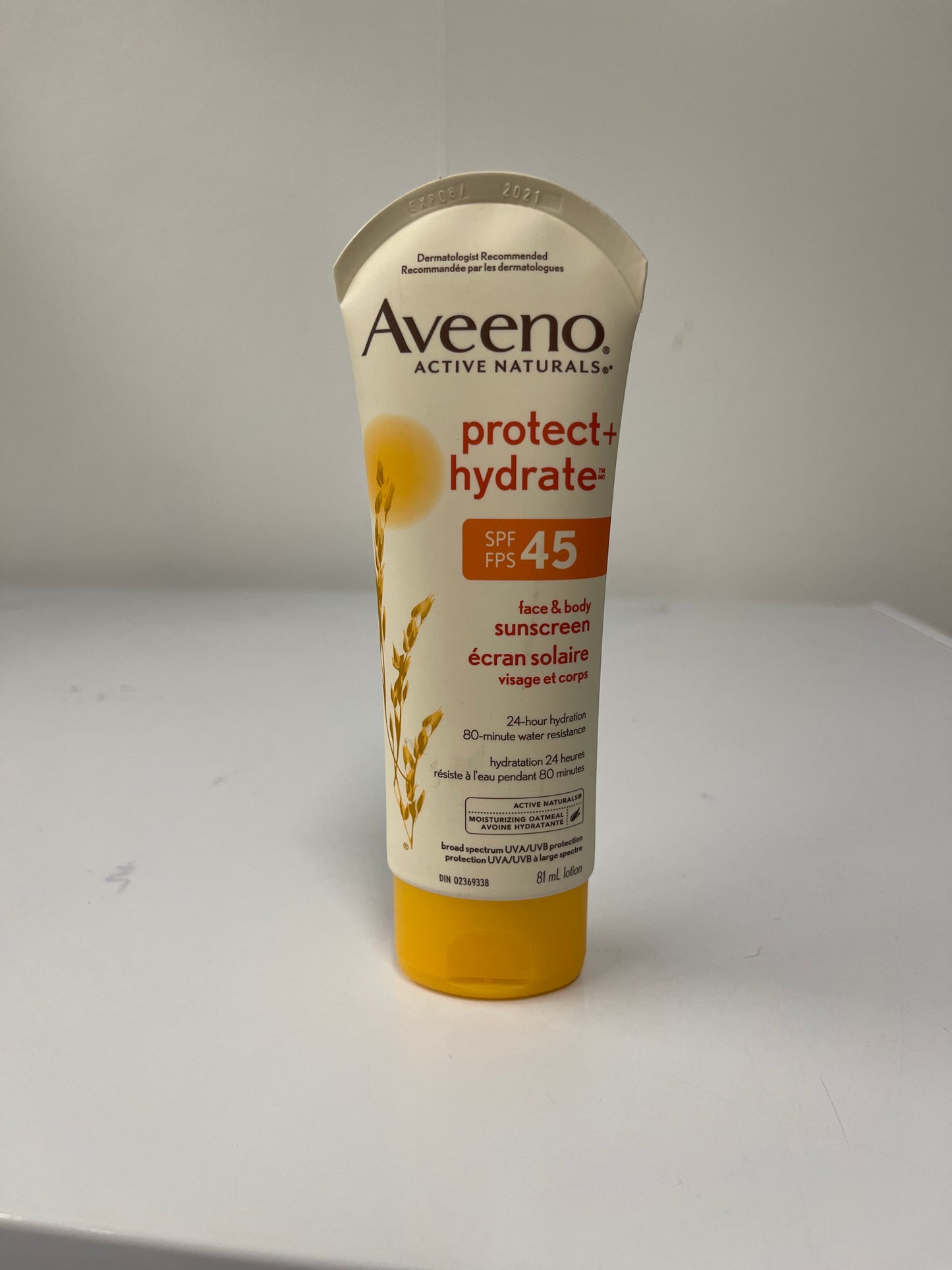 Aveeno Sunscreen - SPF45
