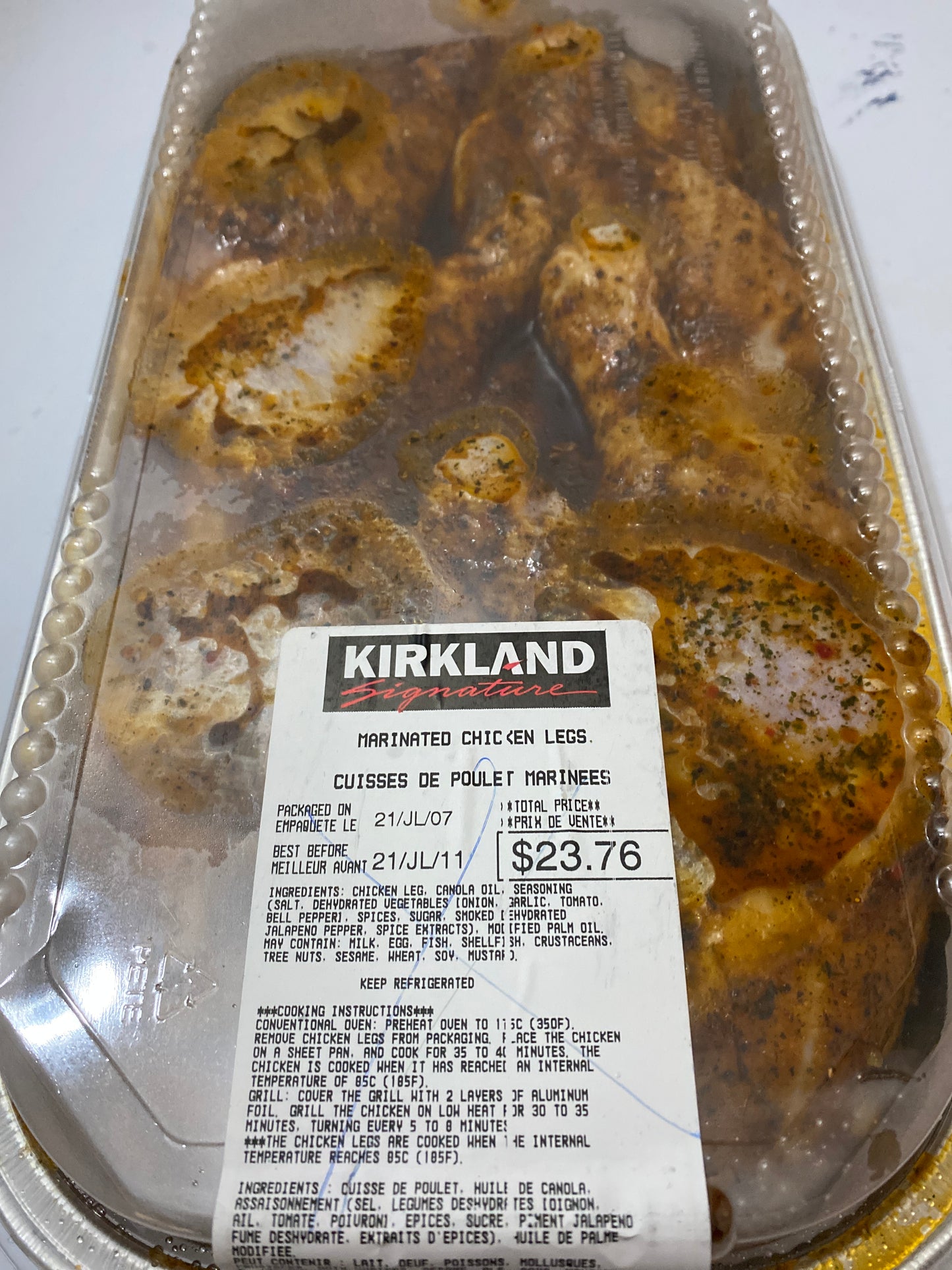 Frozen Chicken (m) - Limit one meat item per household