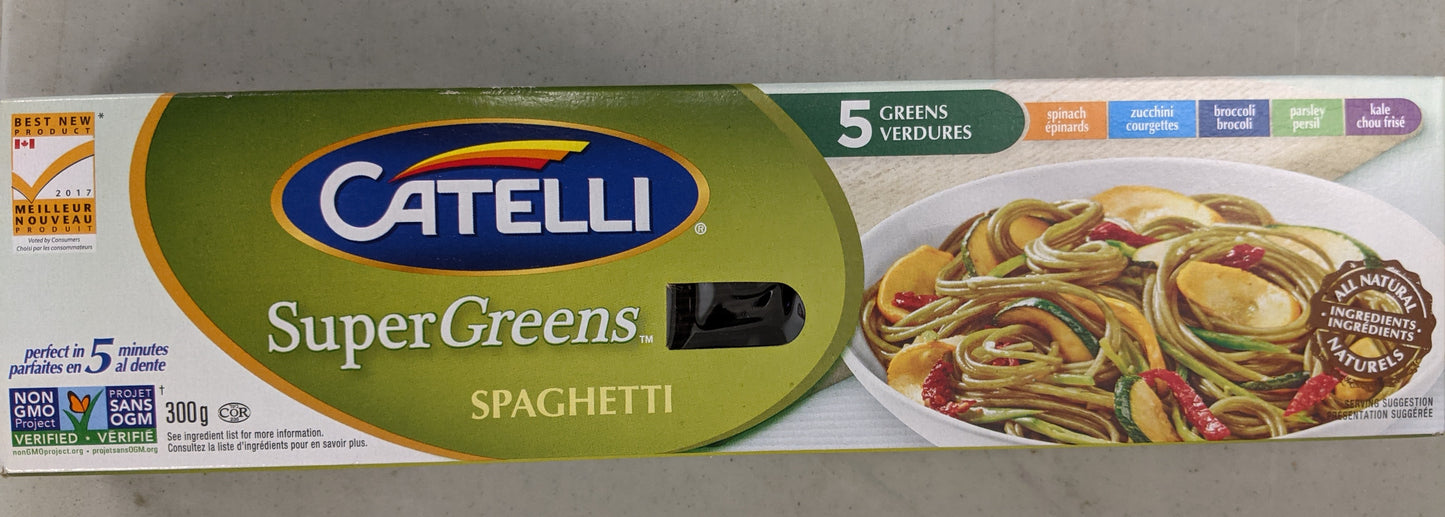 Catelli Veggie Spaghetti super greens