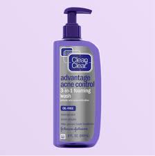 Clean Clear advantage acne control 3 in 1 foaming wash