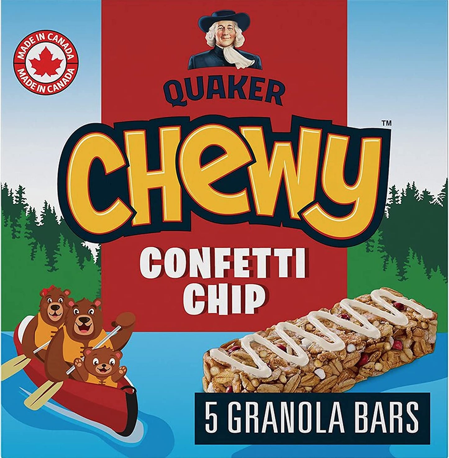 Granola Bars - Quaker- one box per order of ANY snack bars we have