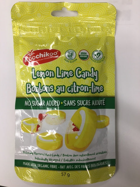 Organic sugar free hard candy