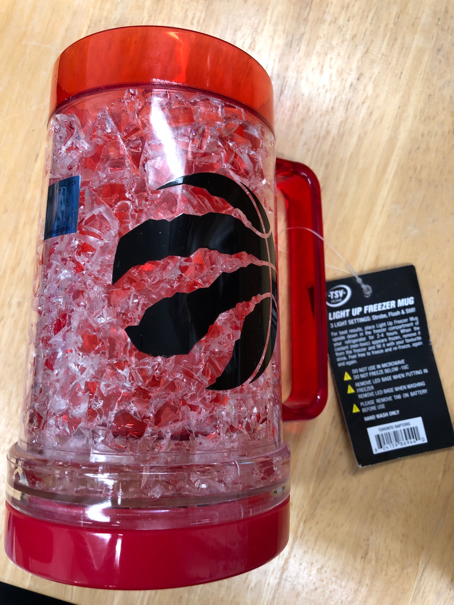Light up freezer mug