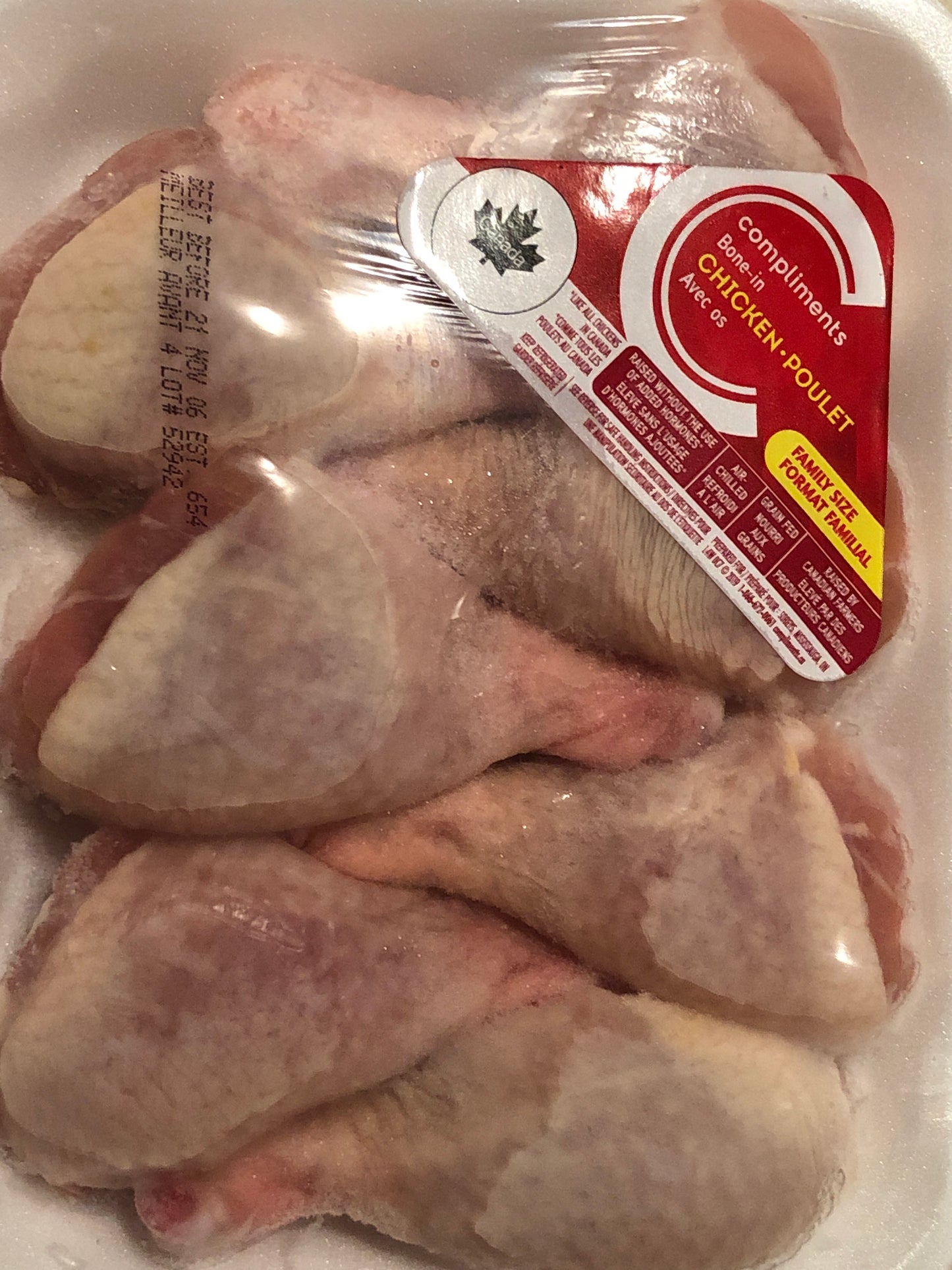 Frozen Chicken (m) - Limit one meat item per household