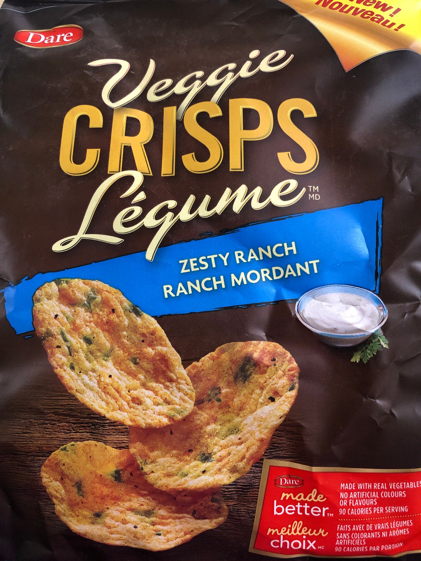 Veggie crisps