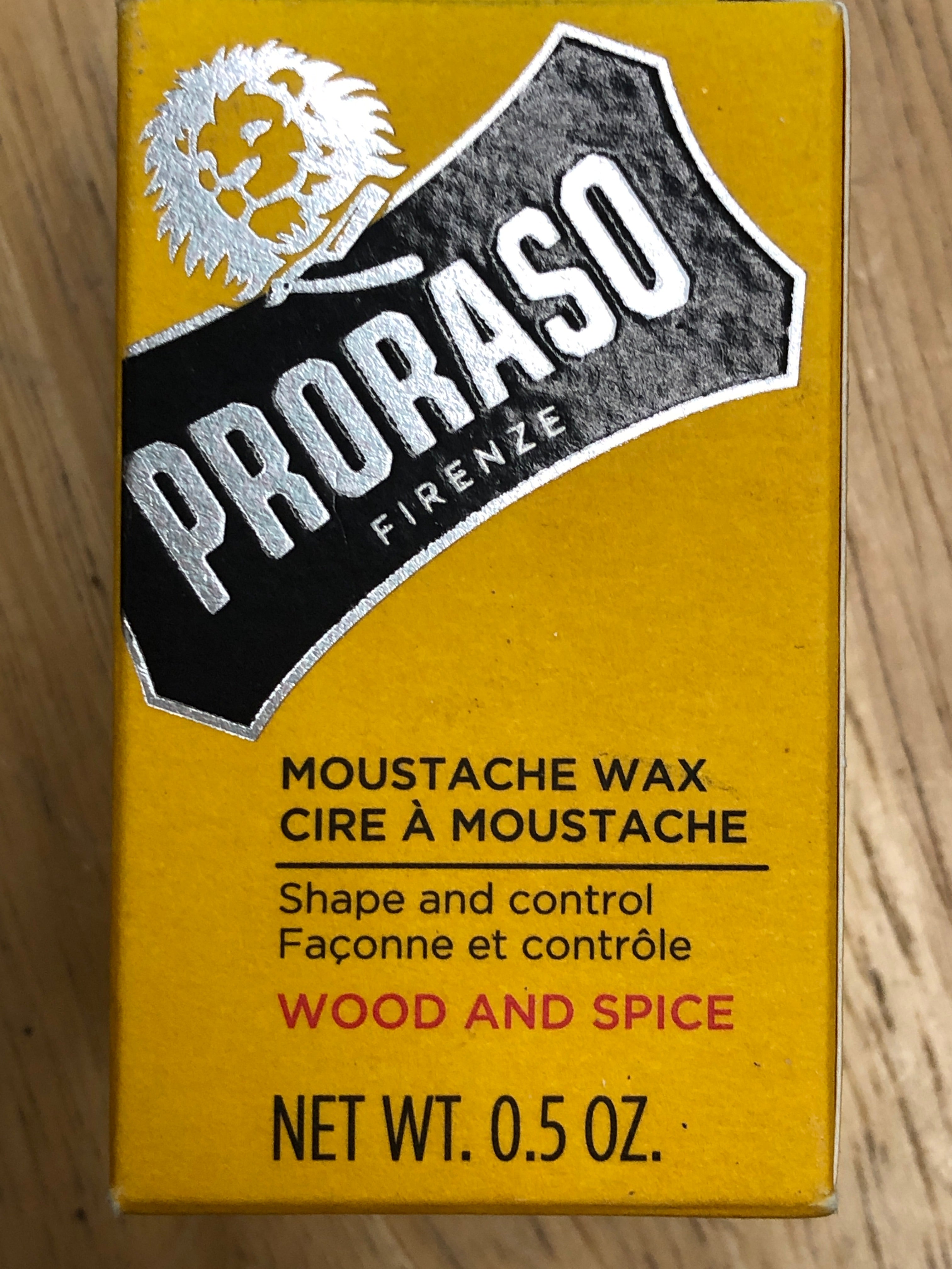 Proraso Moustache Wax No More Starving Artists Food Rescue