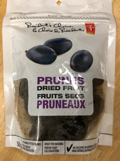 Dried fruits