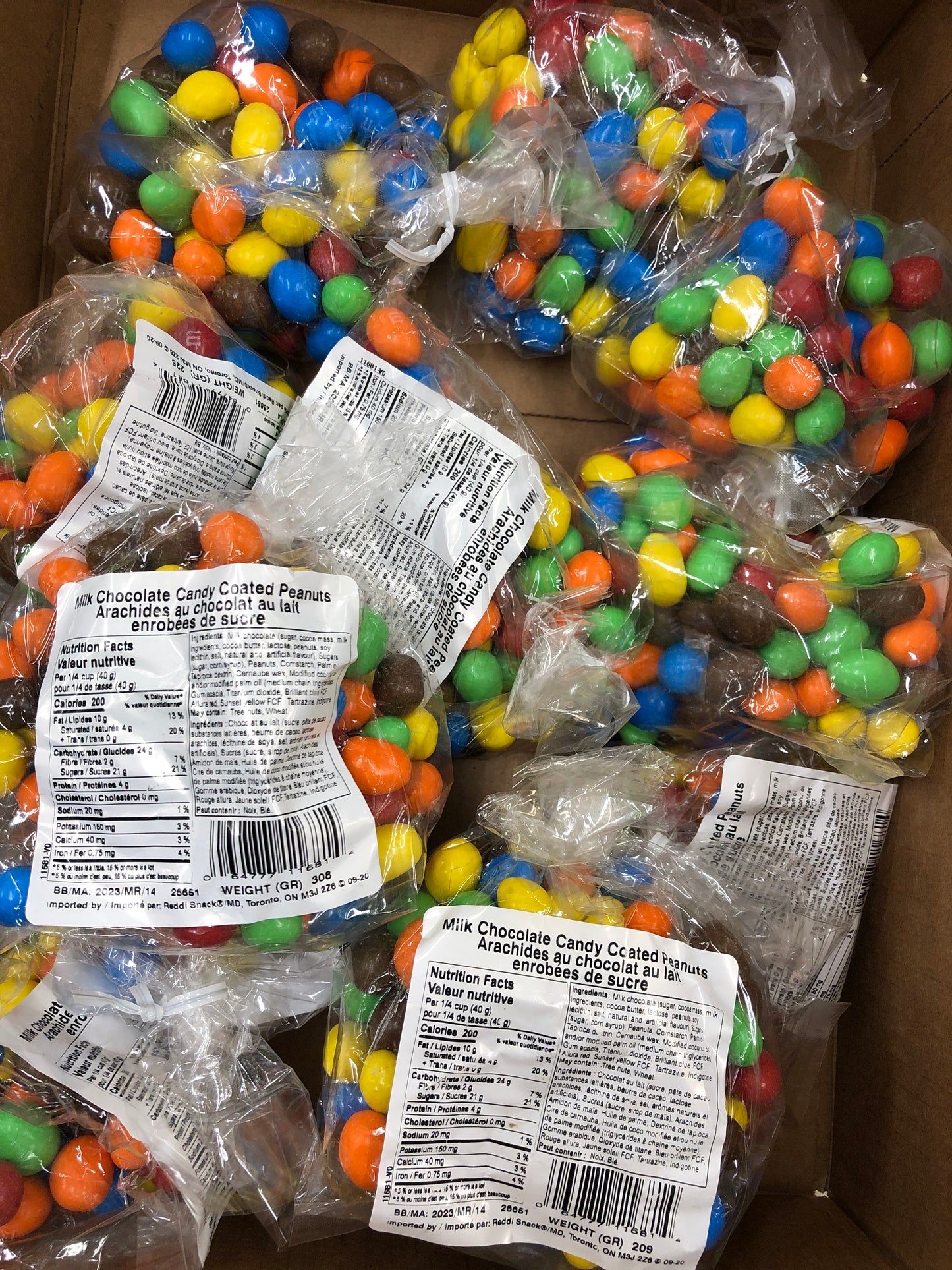 Chocolate covered nuts