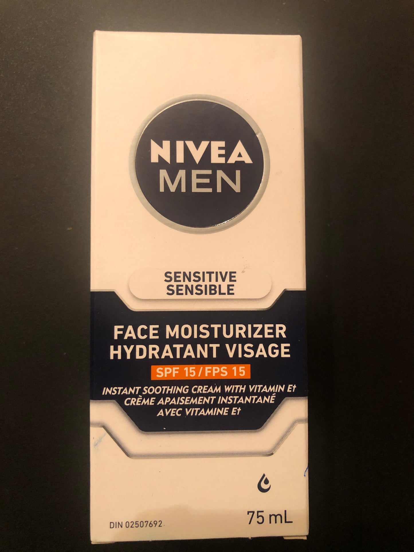 Nivea Men sensitive moisturizer
