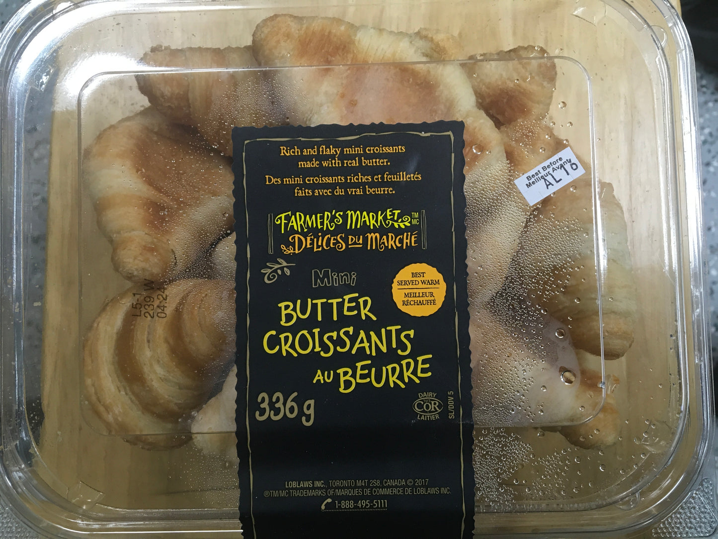 Mini butter Croissants