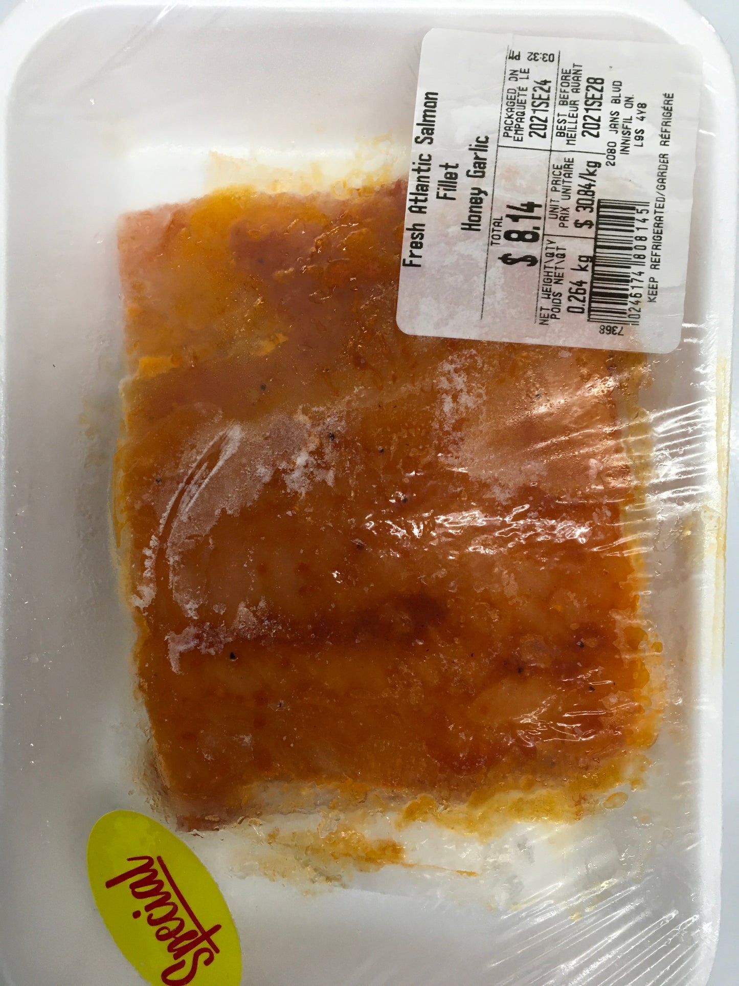 Salmon filet