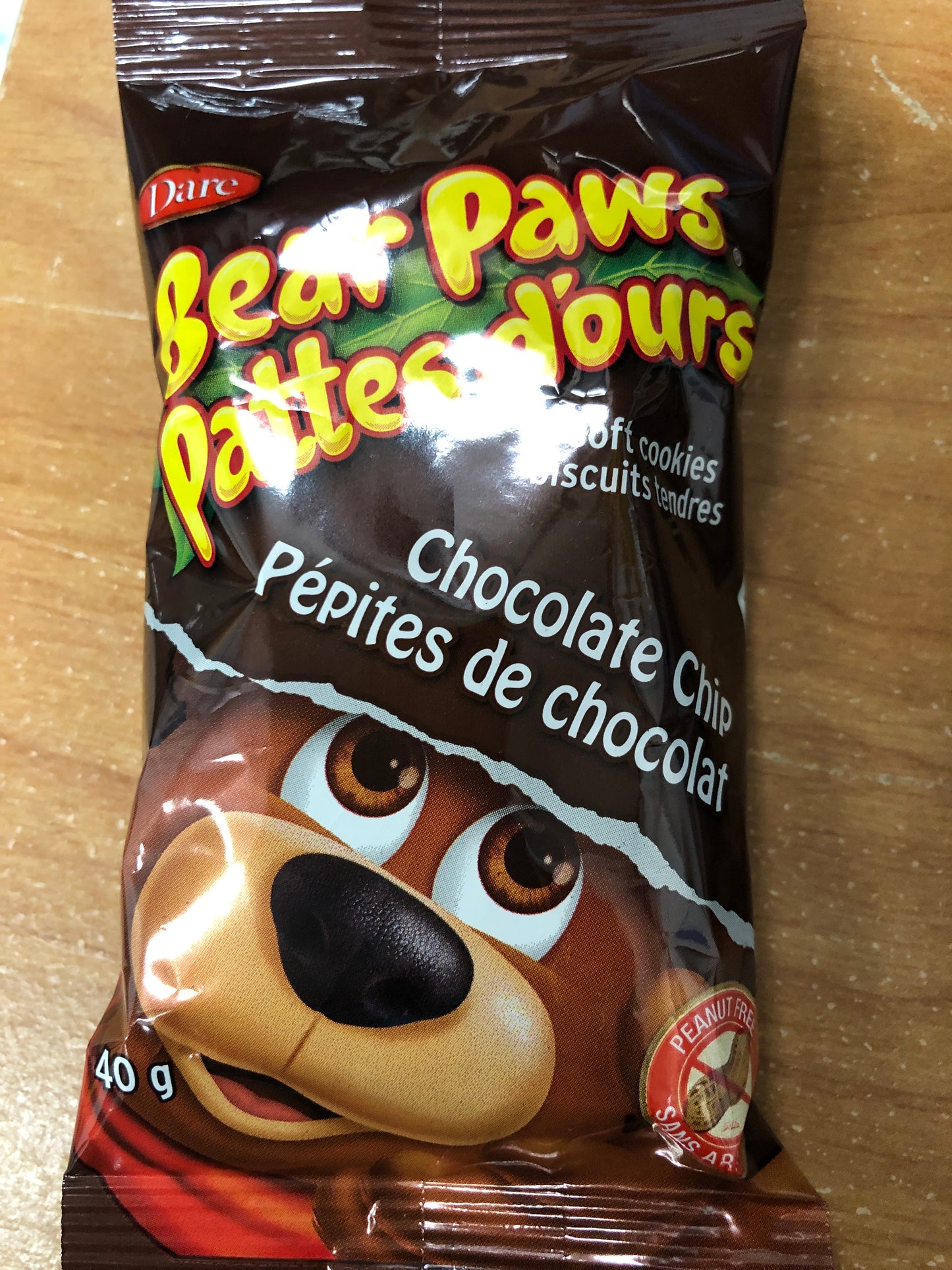 Bear Paws cookies