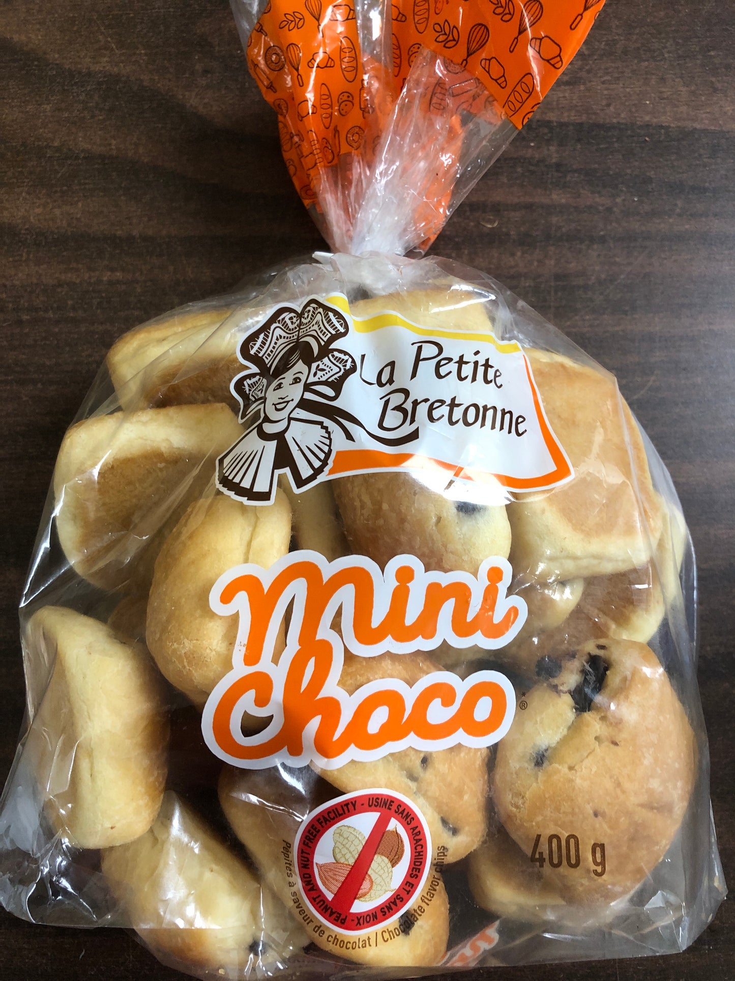 Mini choco rolls