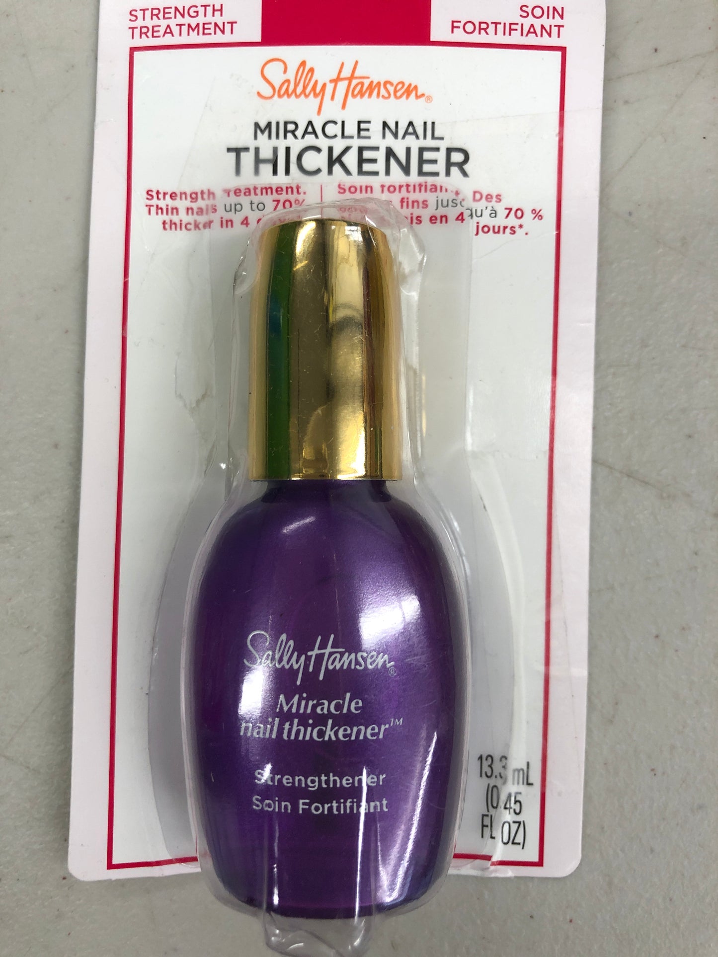 Miracle nail thickener
