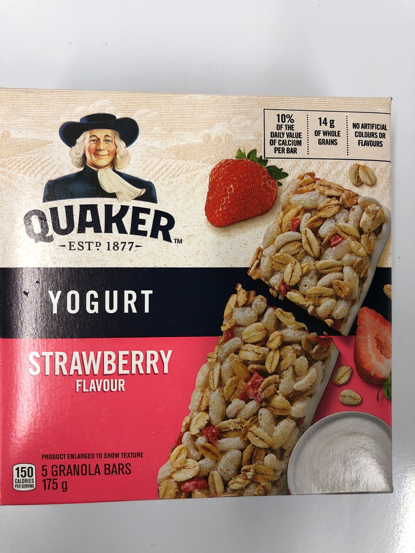 Granola Bars - Quaker- one box per order of ANY snack bars we have