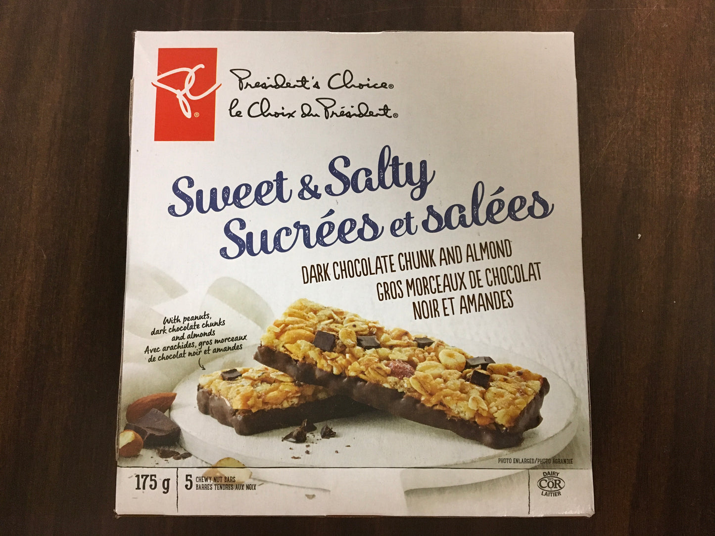 PC Granola Bars- one box per order of ANY snack bars we have