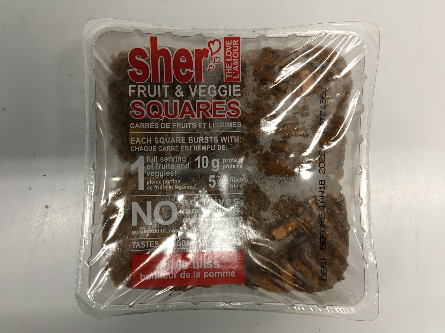 Sher Fruit & Veggie Squares