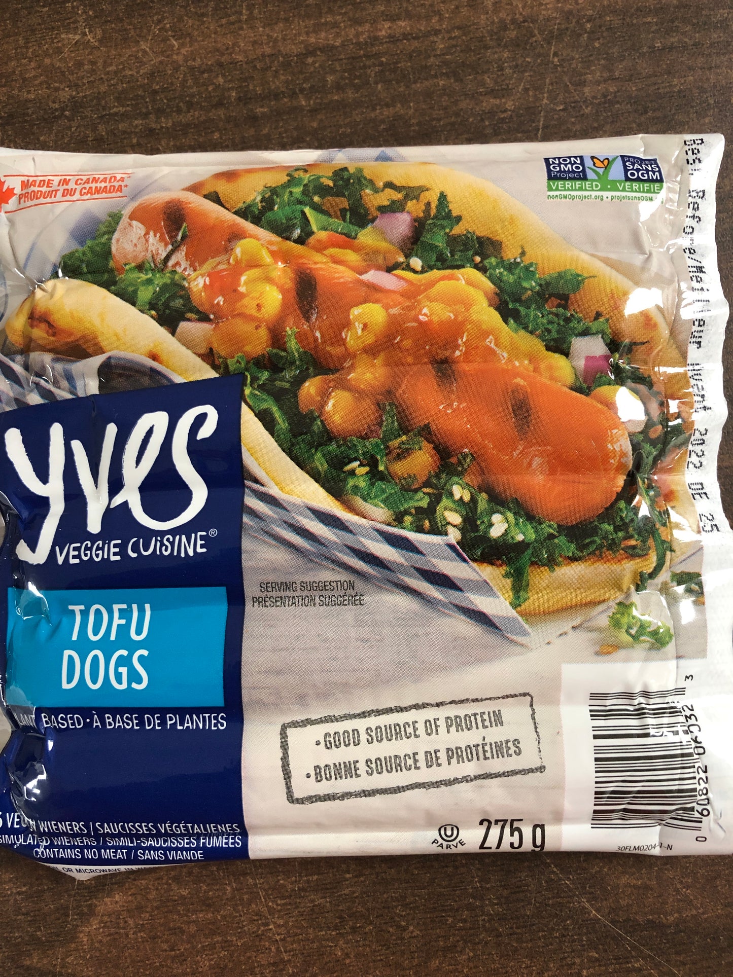 Yves Tofu Hot Dog, vegetarian