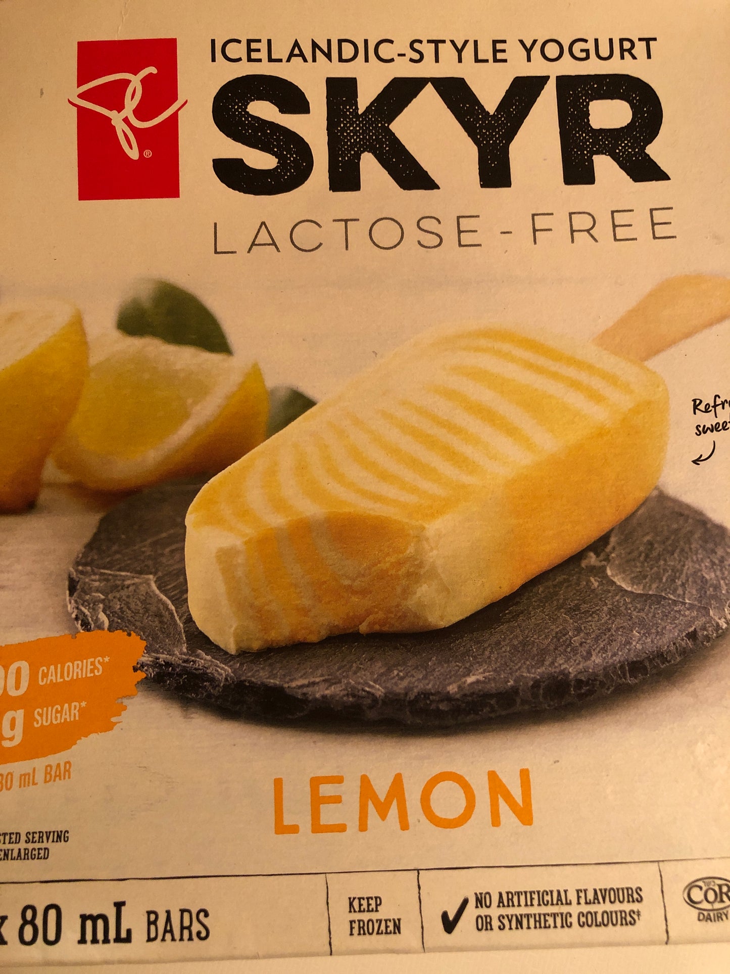 SKYR Kefir Lemon Bars