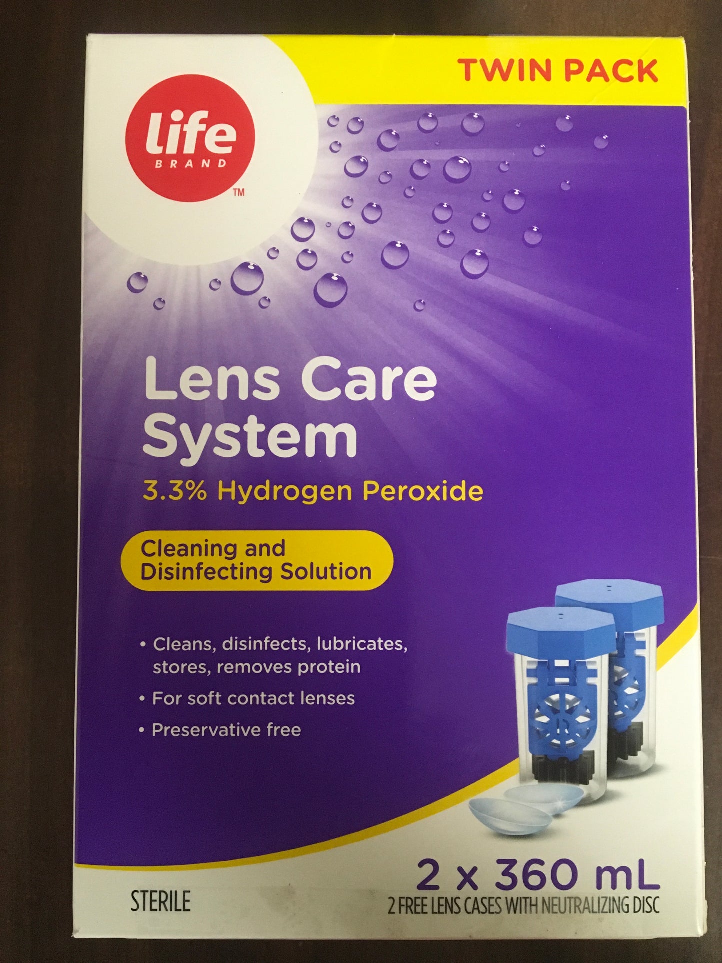 Life Brand Lens Care Multi-purpose solution