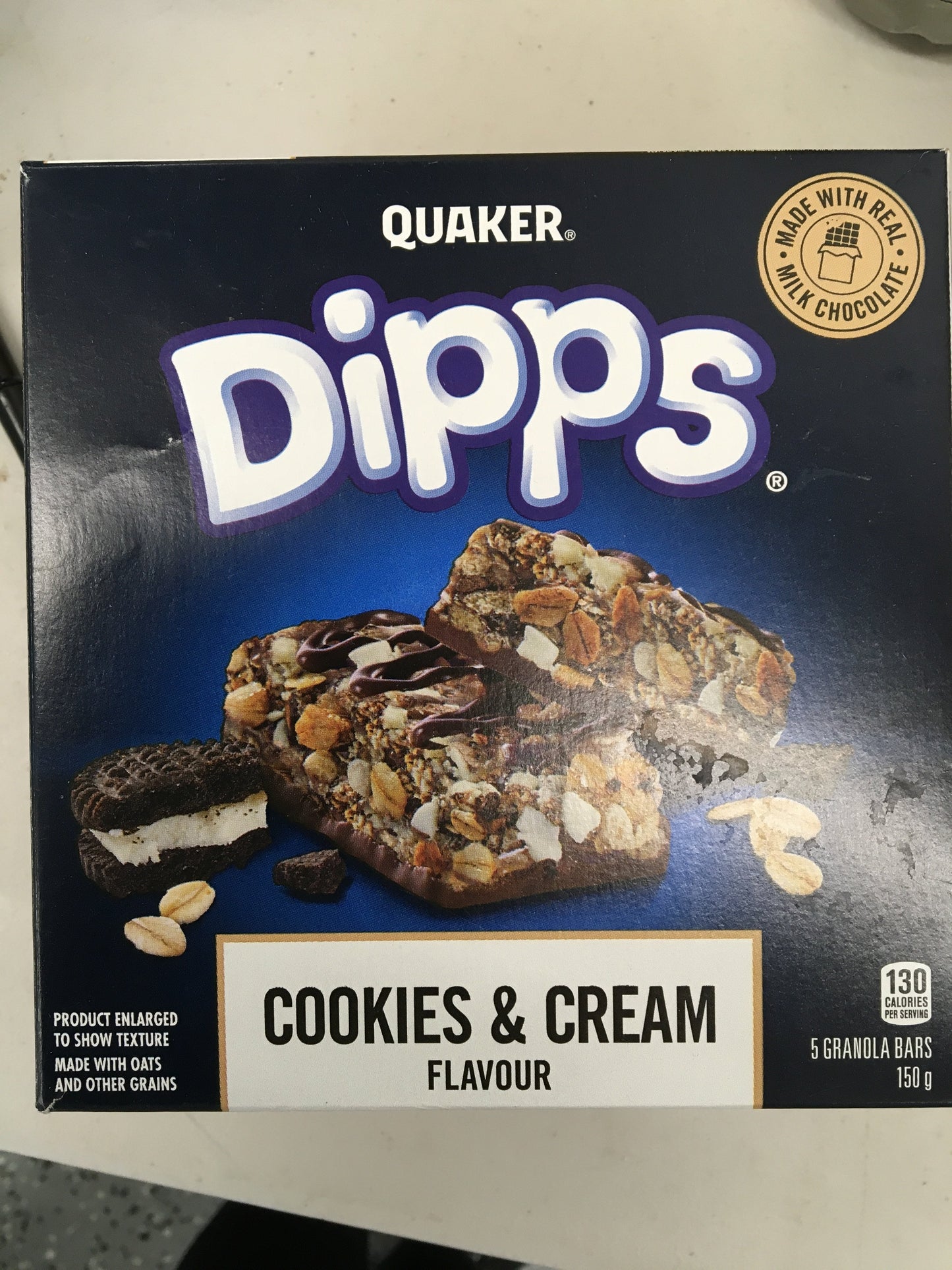 Granola Bars - Quaker- one box per order of ANY snack bars we have