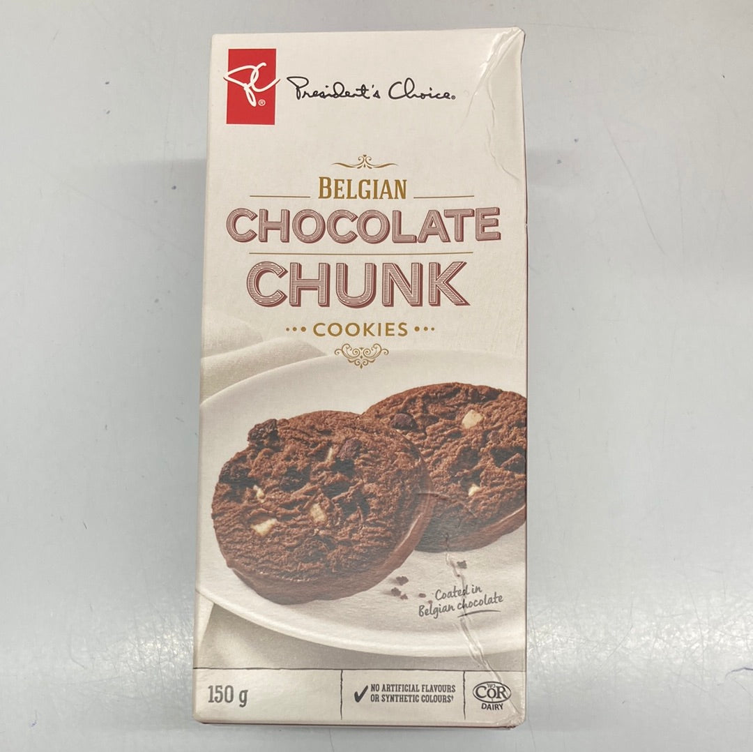 Belgian Chocolate Chunk Cookies