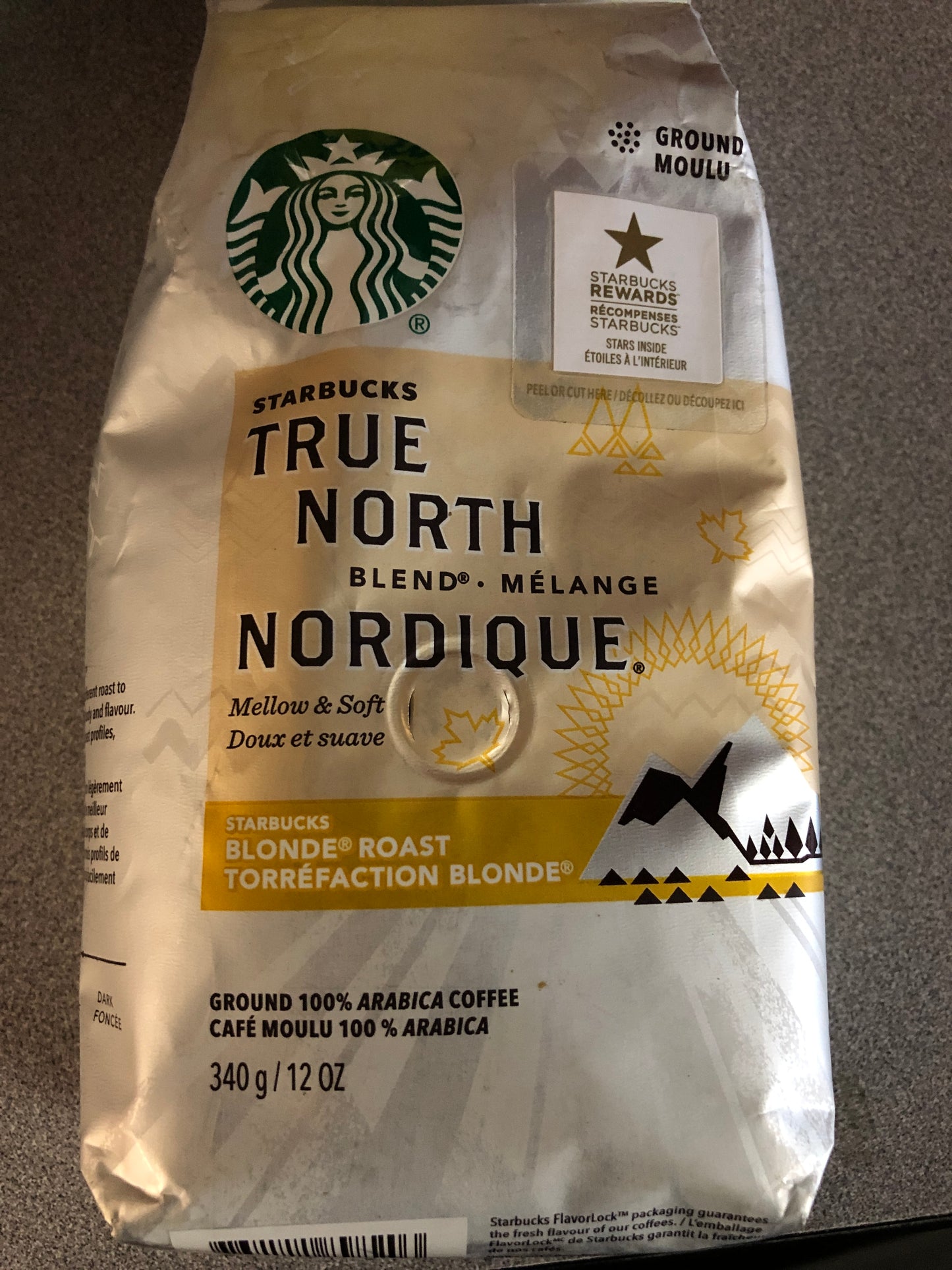 Starbucks True North blend ground