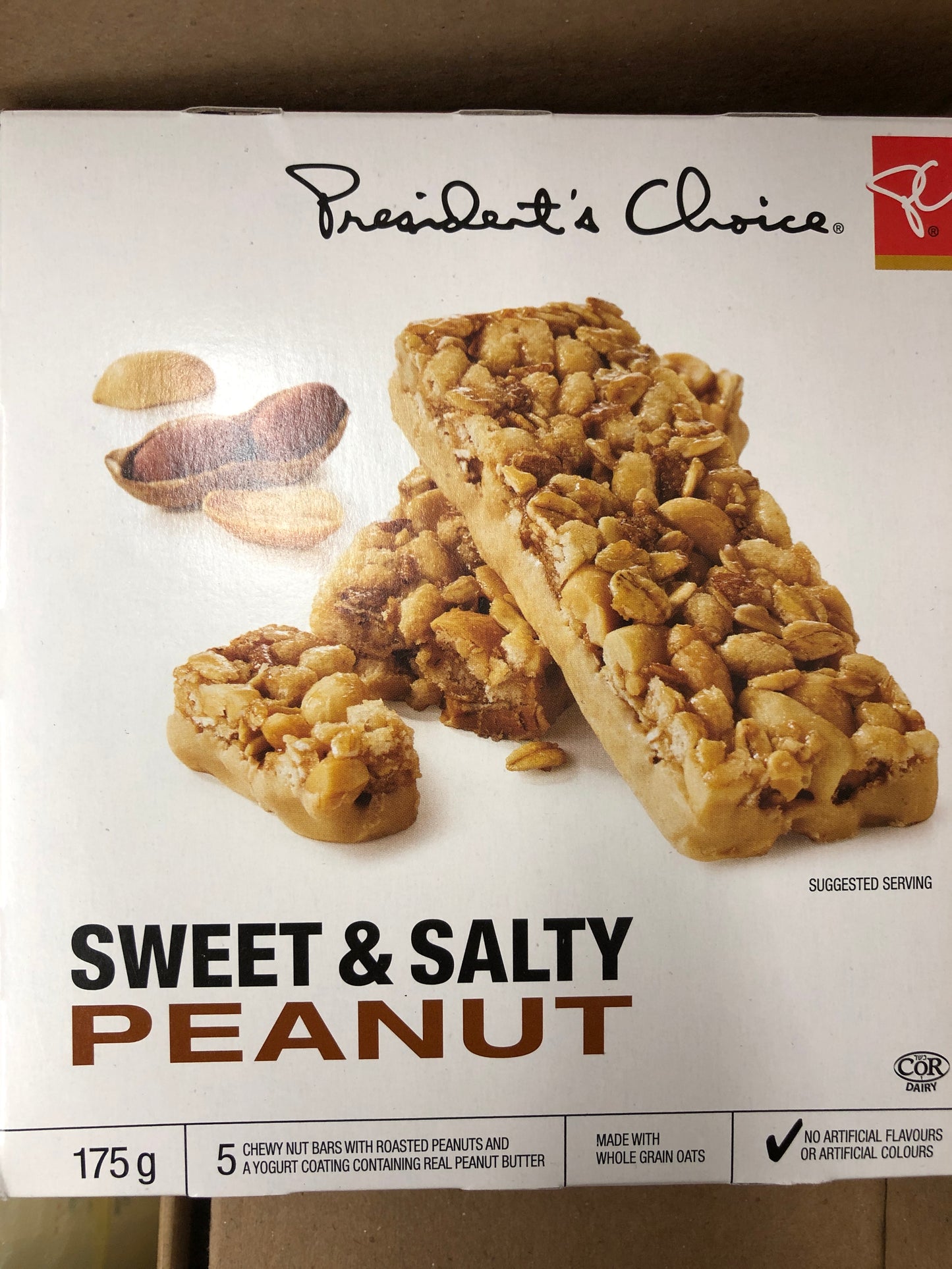 PC Granola Bars- one box per order of ANY snack bars we have