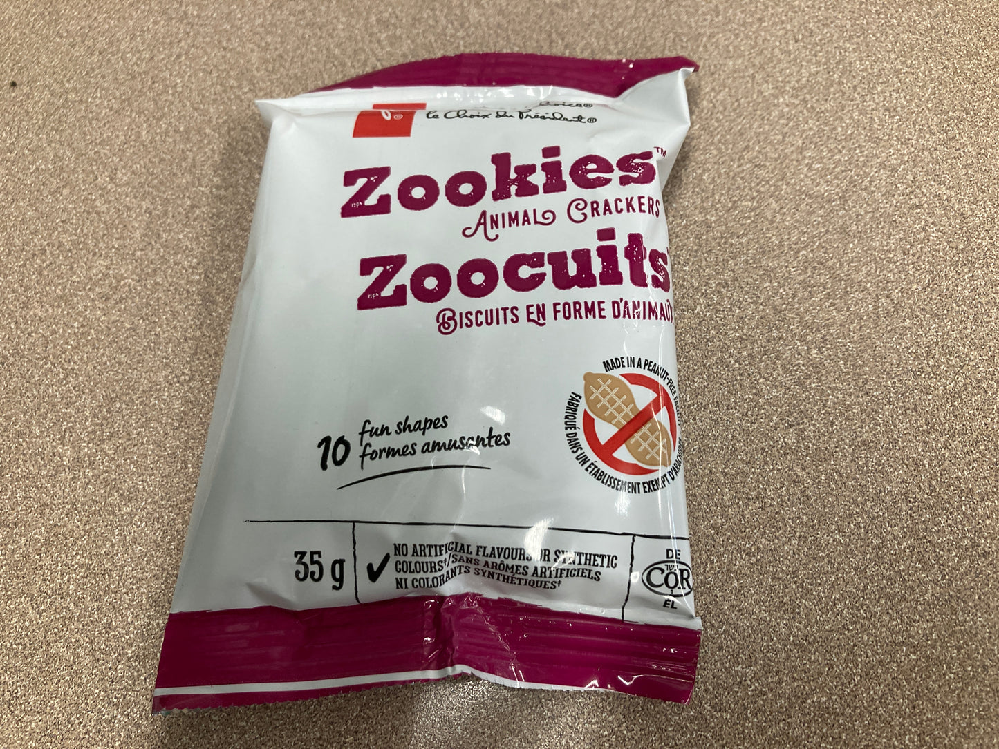 Zookies - 6 packs per box