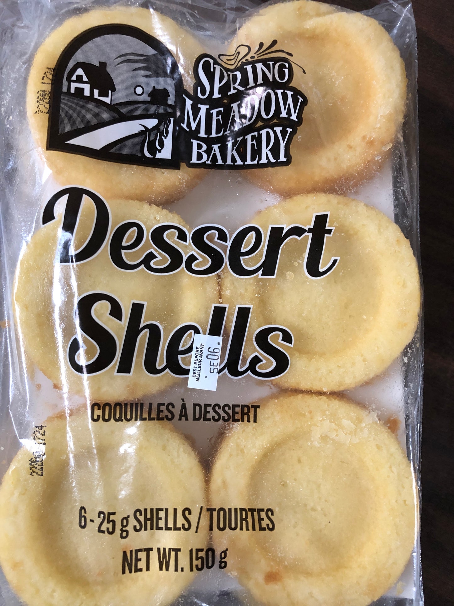 Dessert shells