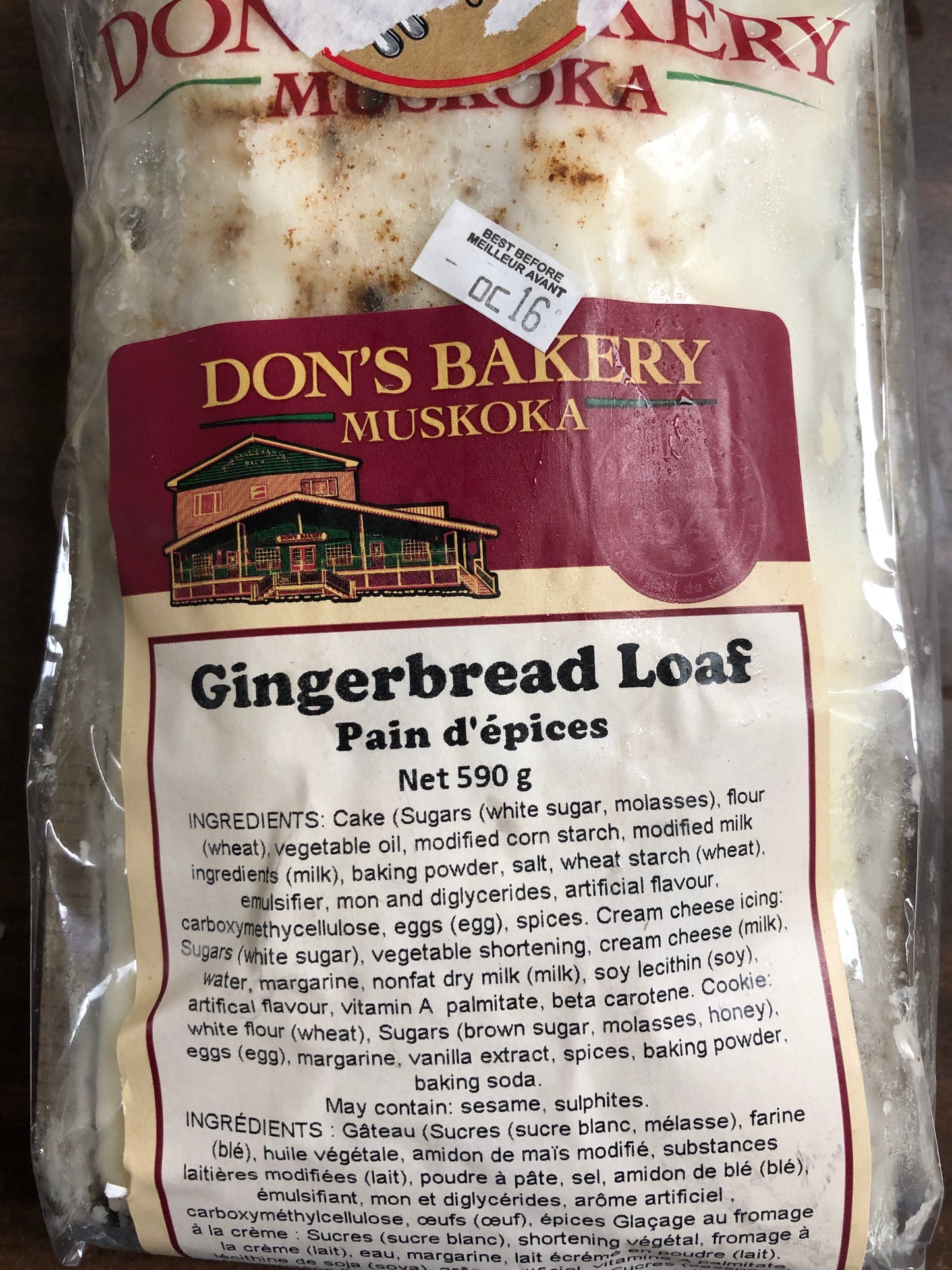 Don's Bakery Loaf Cakes