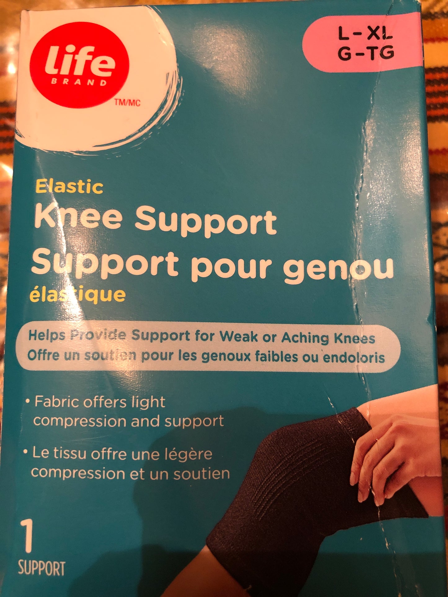 Knee Brace Open patella design, L - XL
