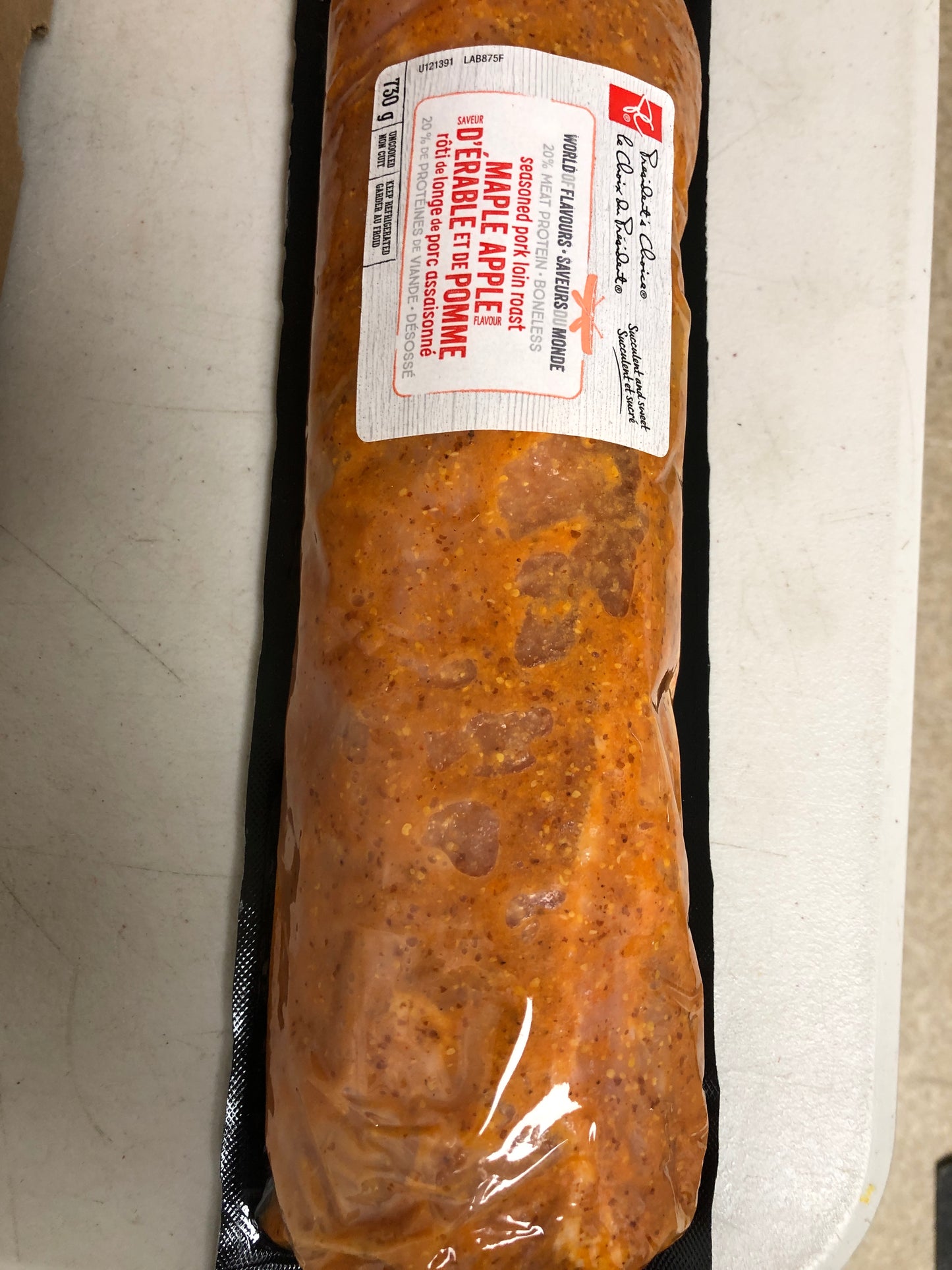 Frozen pork - Limit: one meat for household