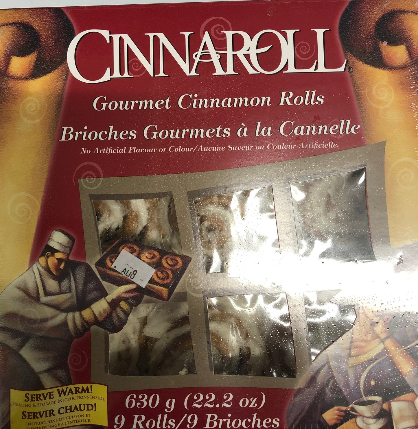 Cinnaroll Gourmet 9 roll pkg