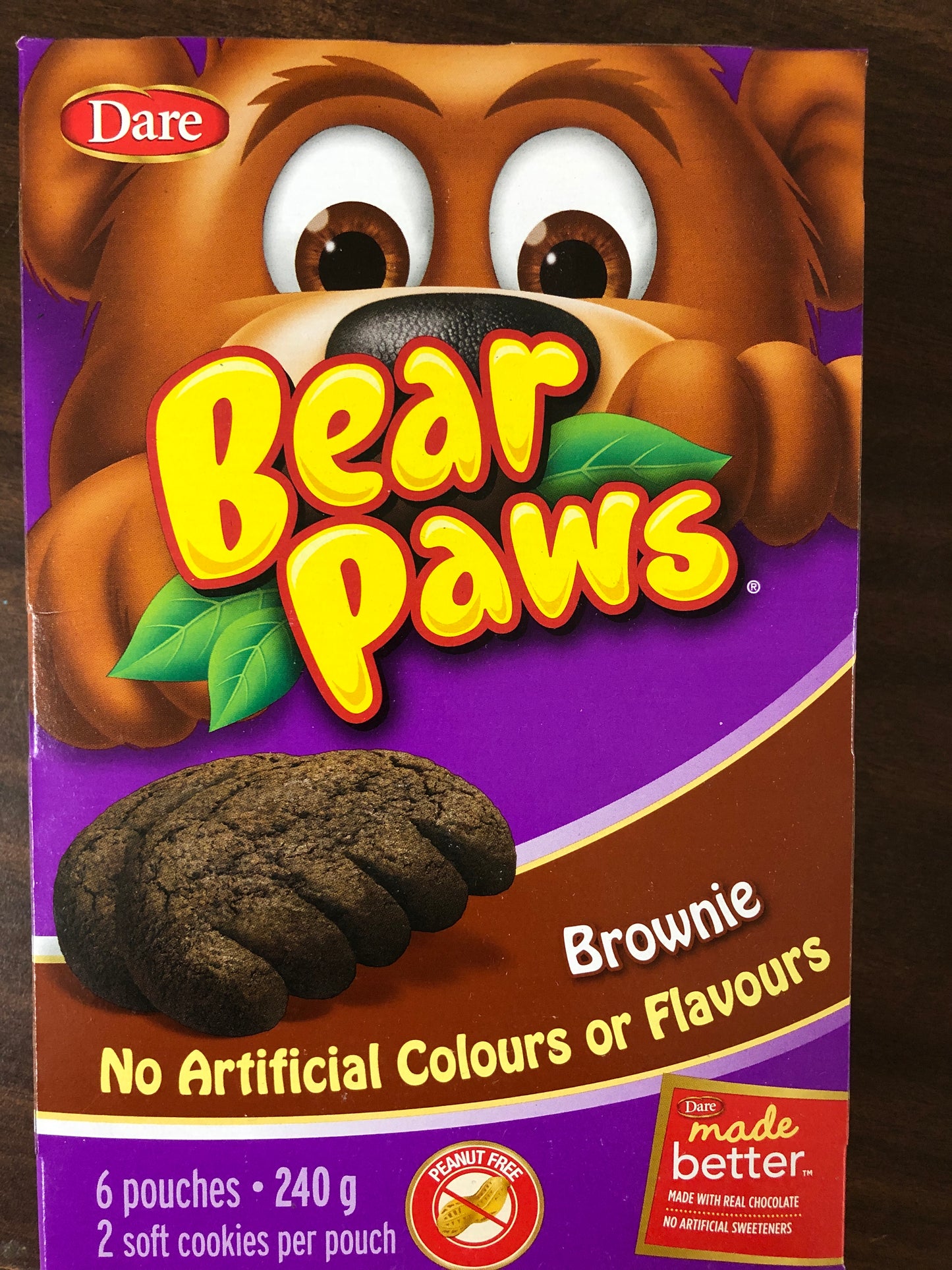 Bear Paws cookies