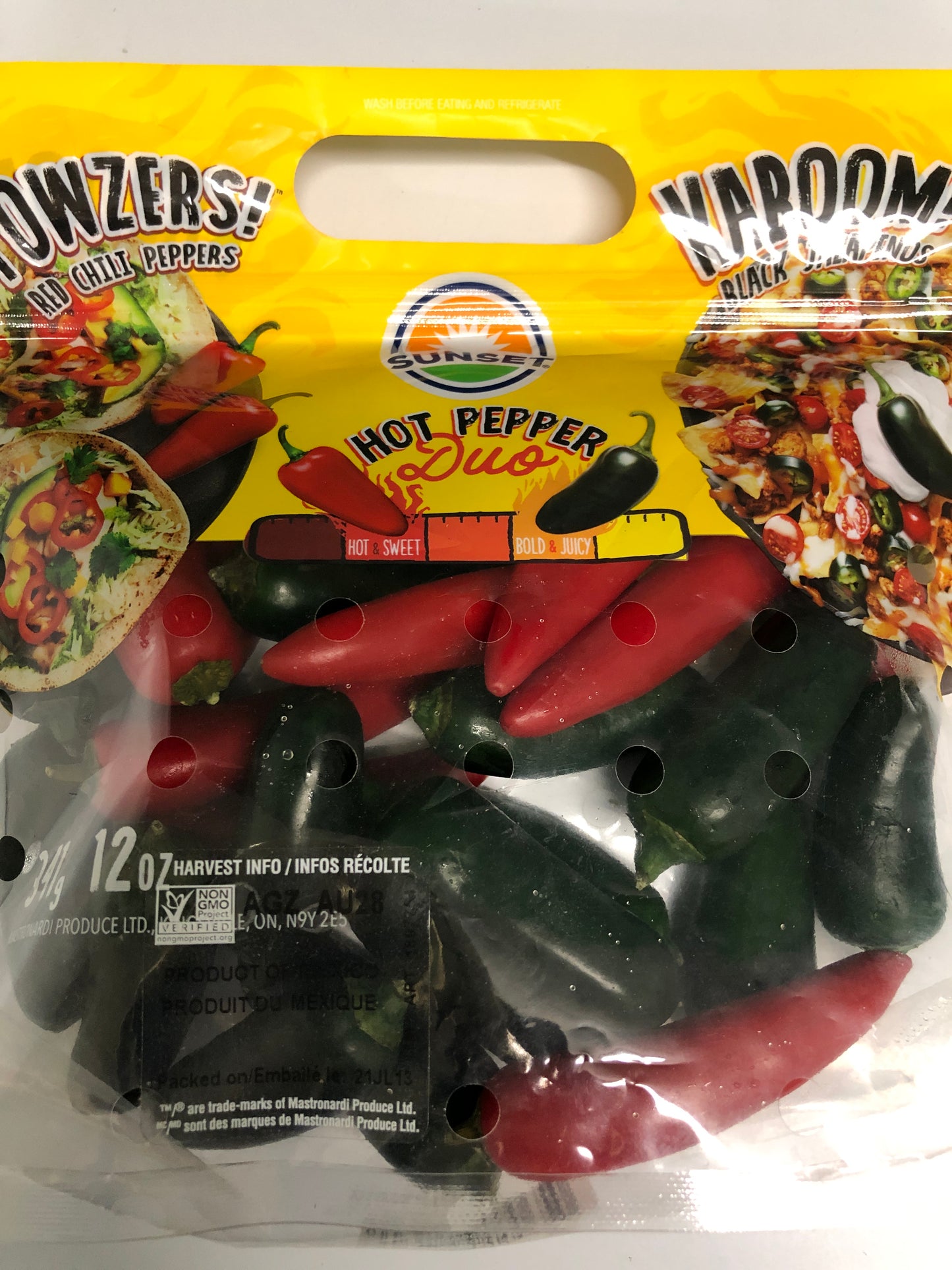 Hot pepper duo