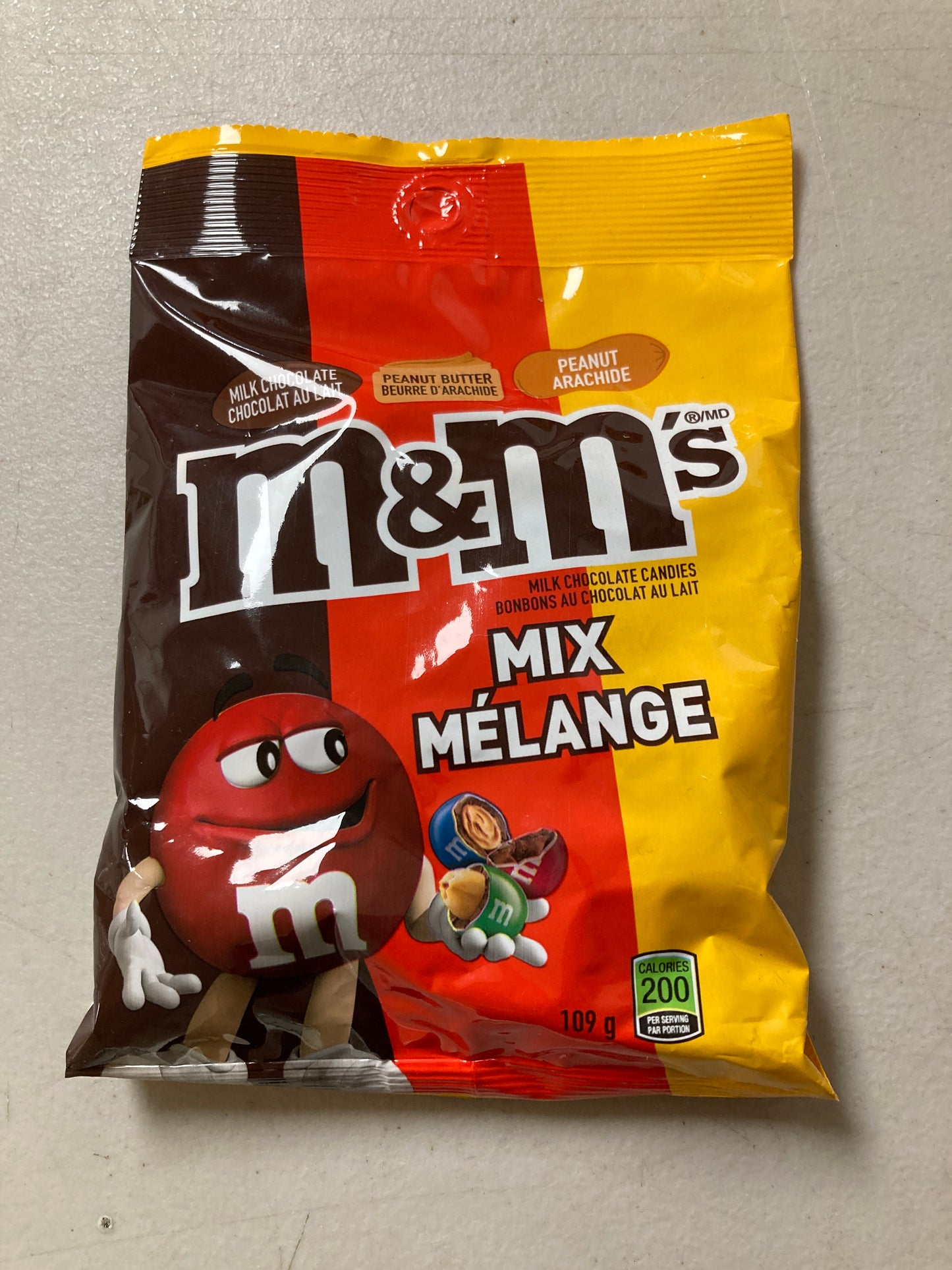 M&M's chocolate candies - 1 per household