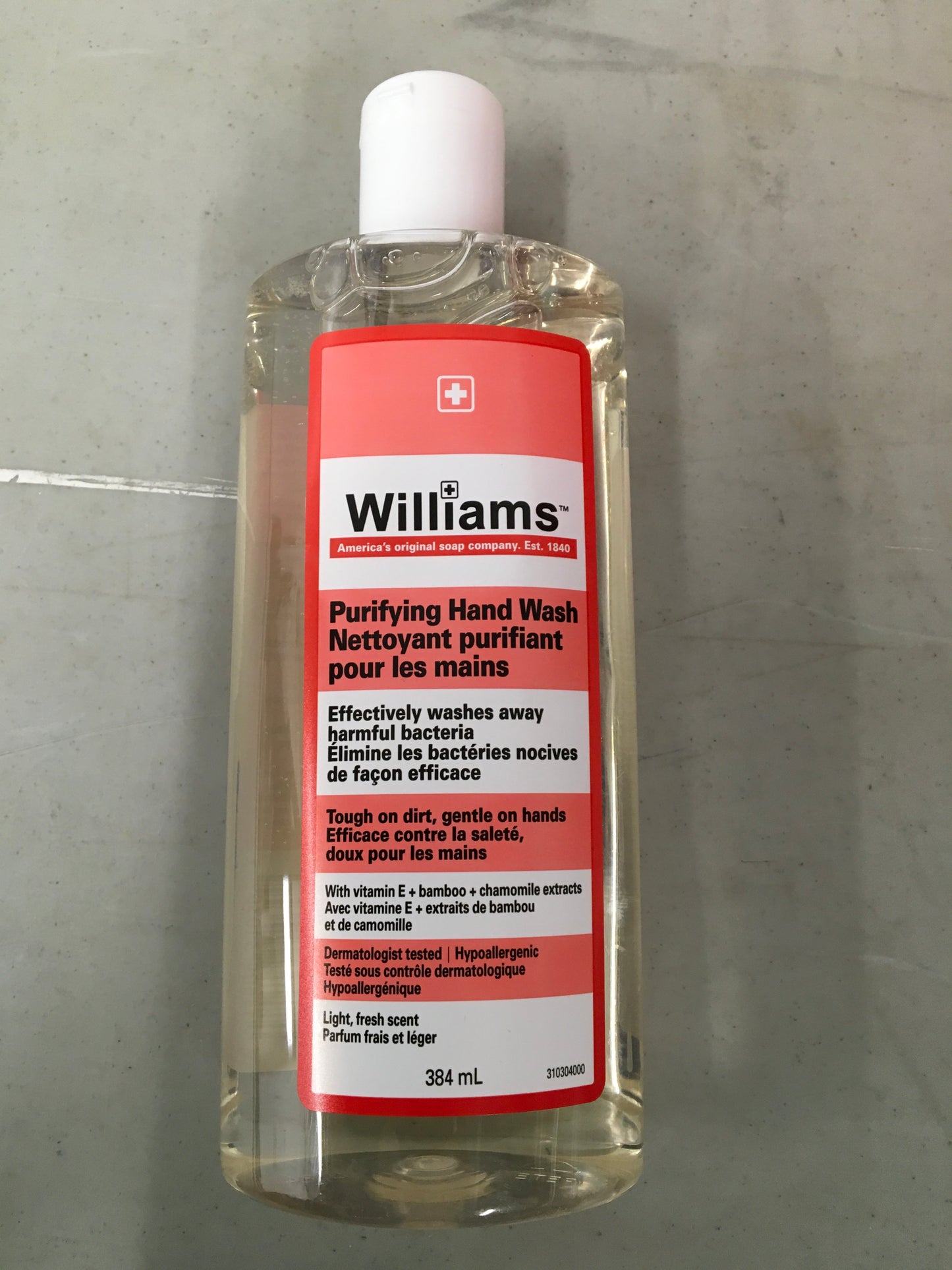 Williams Purifying Hand Sanitizer