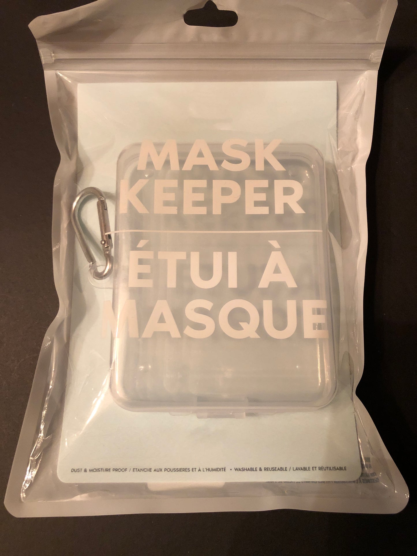 Mask keeper