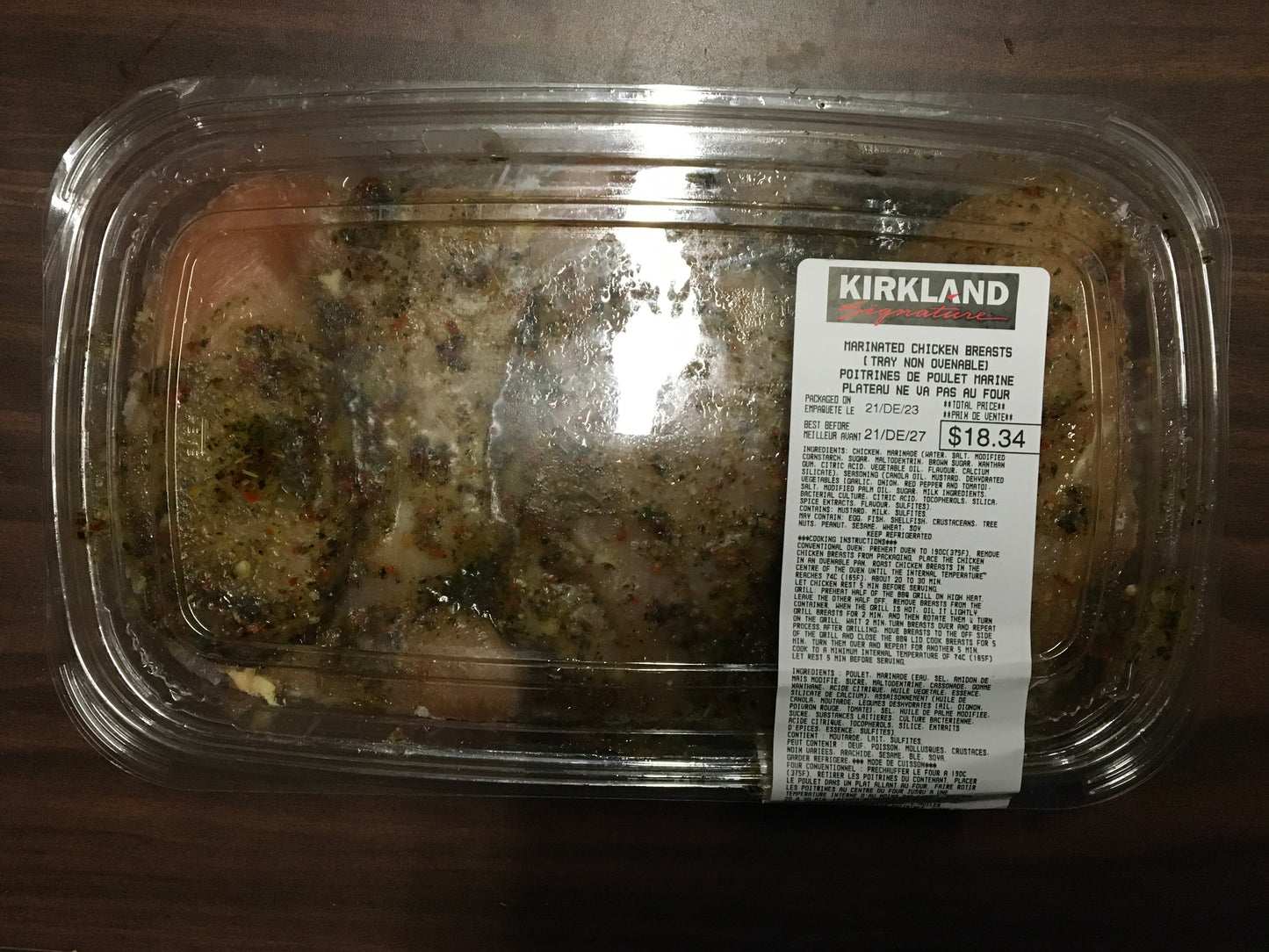 Marinated Chicken Breasts