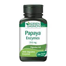 Papaya enzyme, digestive aid chewable tablets