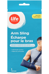Life brand arm sling, one size adjustable